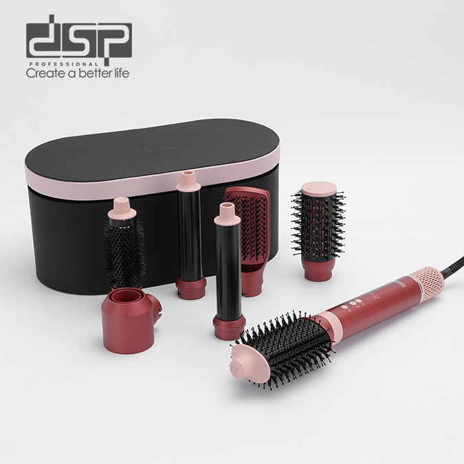 BLDC Hair Air-wrap styler 8 IN 1 RED