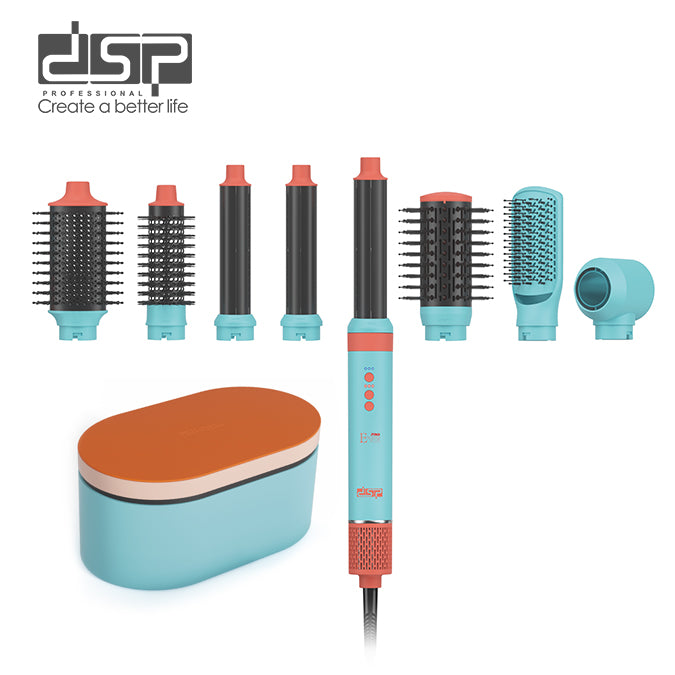 BLDC Hair Airwrap styler BLUE 8 in 1